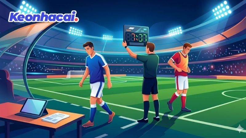 Các yếu tố chiến thuật tác động đến dự đoán kèo thay người