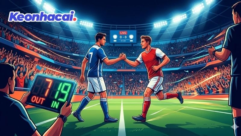 Định nghĩa chi tiết Substitution là gì trong bóng đá