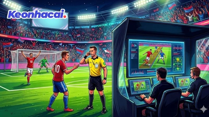 Cách thức vận hành chi tiết của hệ thống VAR trong bóng đá